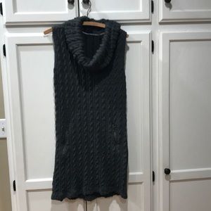 Cowl Neck sweater dress